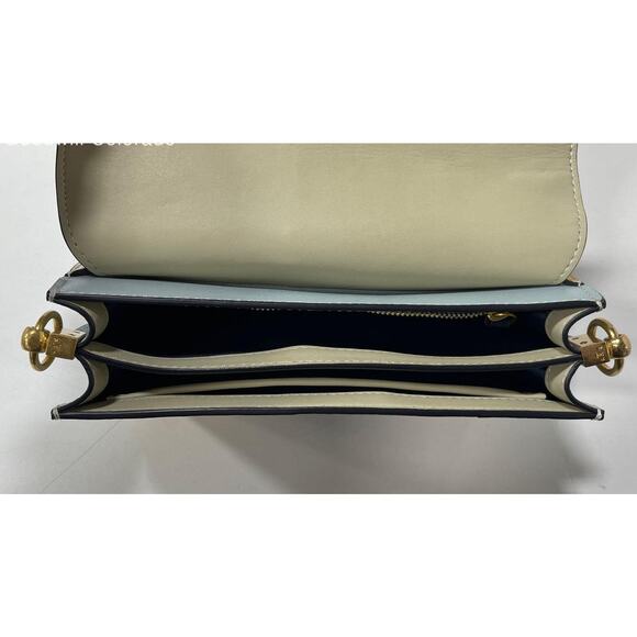 Tory Burch Robinson Convertible Mixed-Media Shoulder Bag Women's EUC - Picture 2 of 8